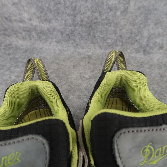 Danner Shoes Men 10 Hiking Boot St Helens Low 3" Leather Grey Green Sport Active - Picture 14 of 15